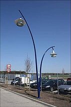 Special steel pole