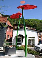 Special steel pole