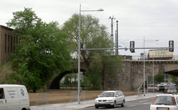 Traffic signal poles